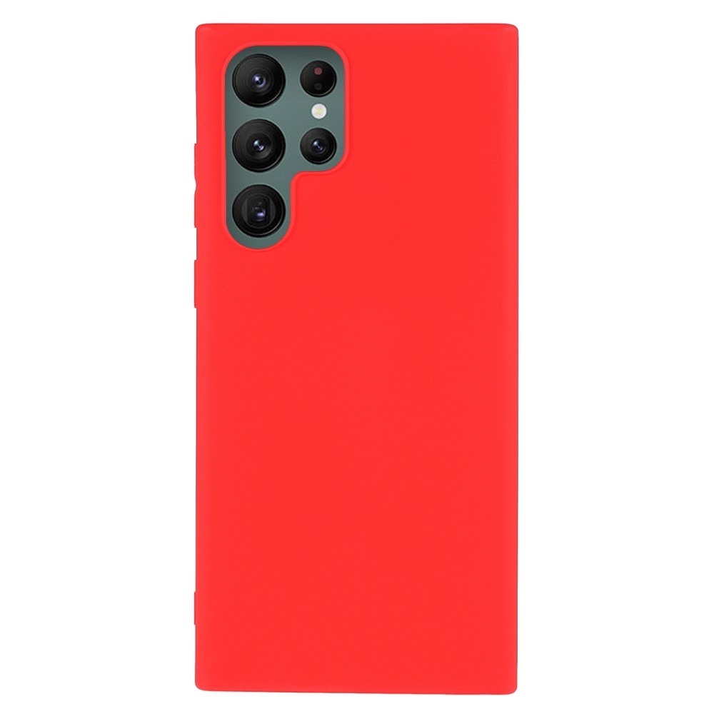 Samsung Galaxy S22 Ultra TPU Case Red