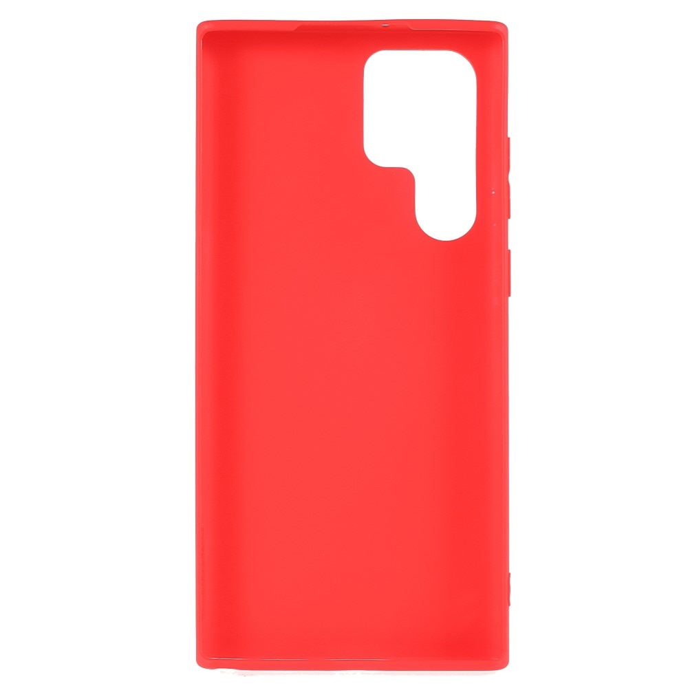 Samsung Galaxy S22 Ultra TPU Case Red