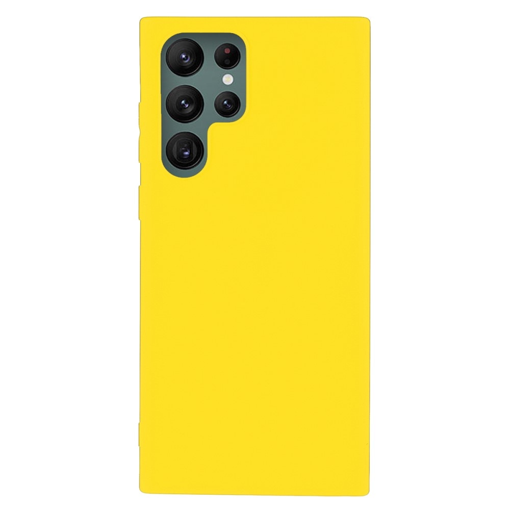 Samsung Galaxy S22 Ultra TPU Case Yellow