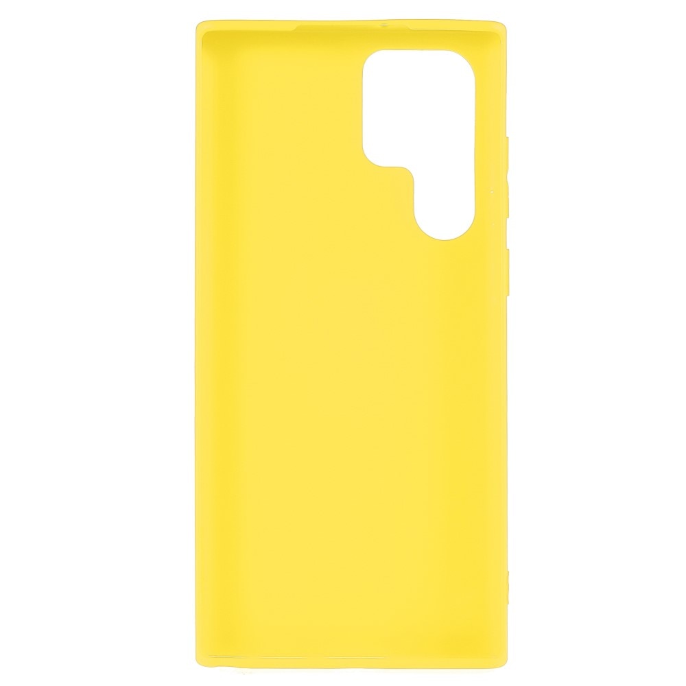 Samsung Galaxy S22 Ultra TPU Case Yellow