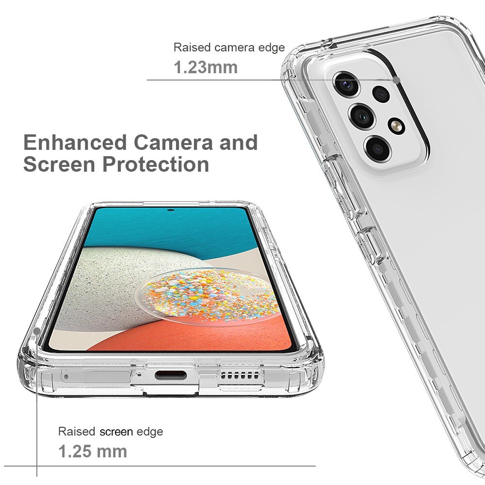 Samsung Galaxy A53 Full Cover Case Transparent