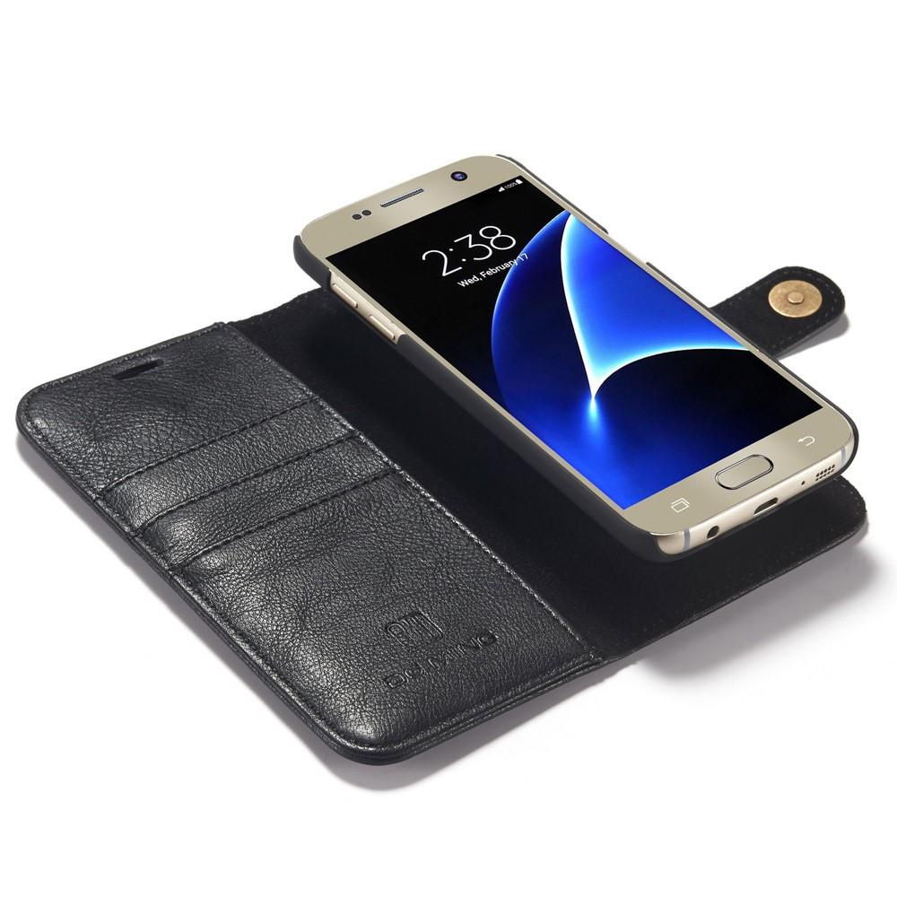 Samsung Galaxy S7 Magnet Wallet Black