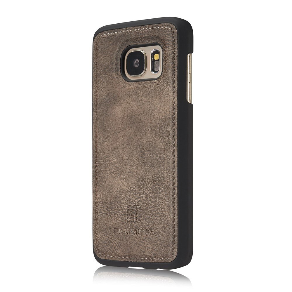 Samsung Galaxy S7 Magnet Wallet Brown