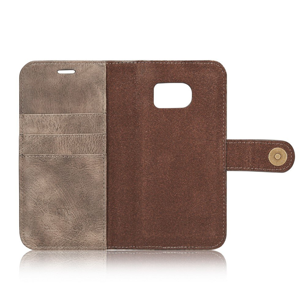 Samsung Galaxy S7 Magnet Wallet Brown