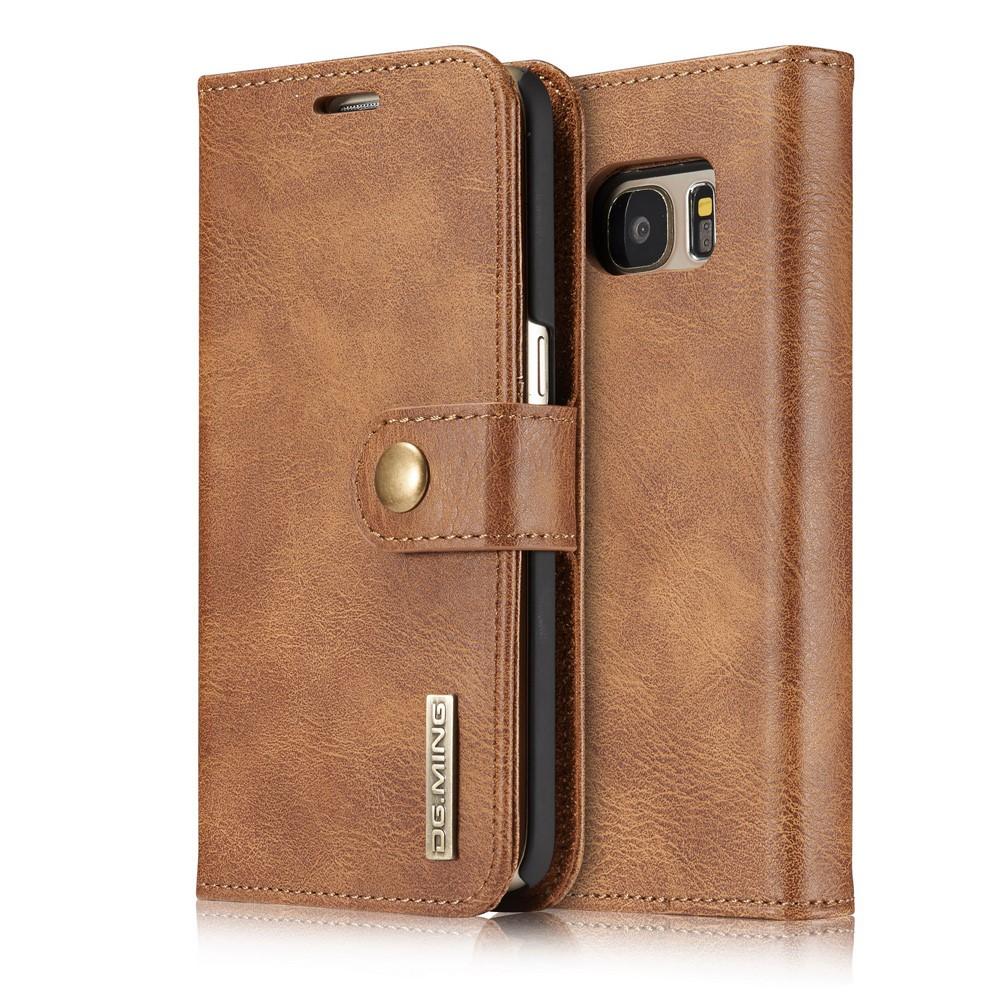 Samsung Galaxy S7 Magnet Wallet Cognac