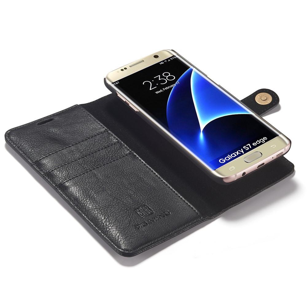 Samsung Galaxy S7 Edge Magnet Wallet Black