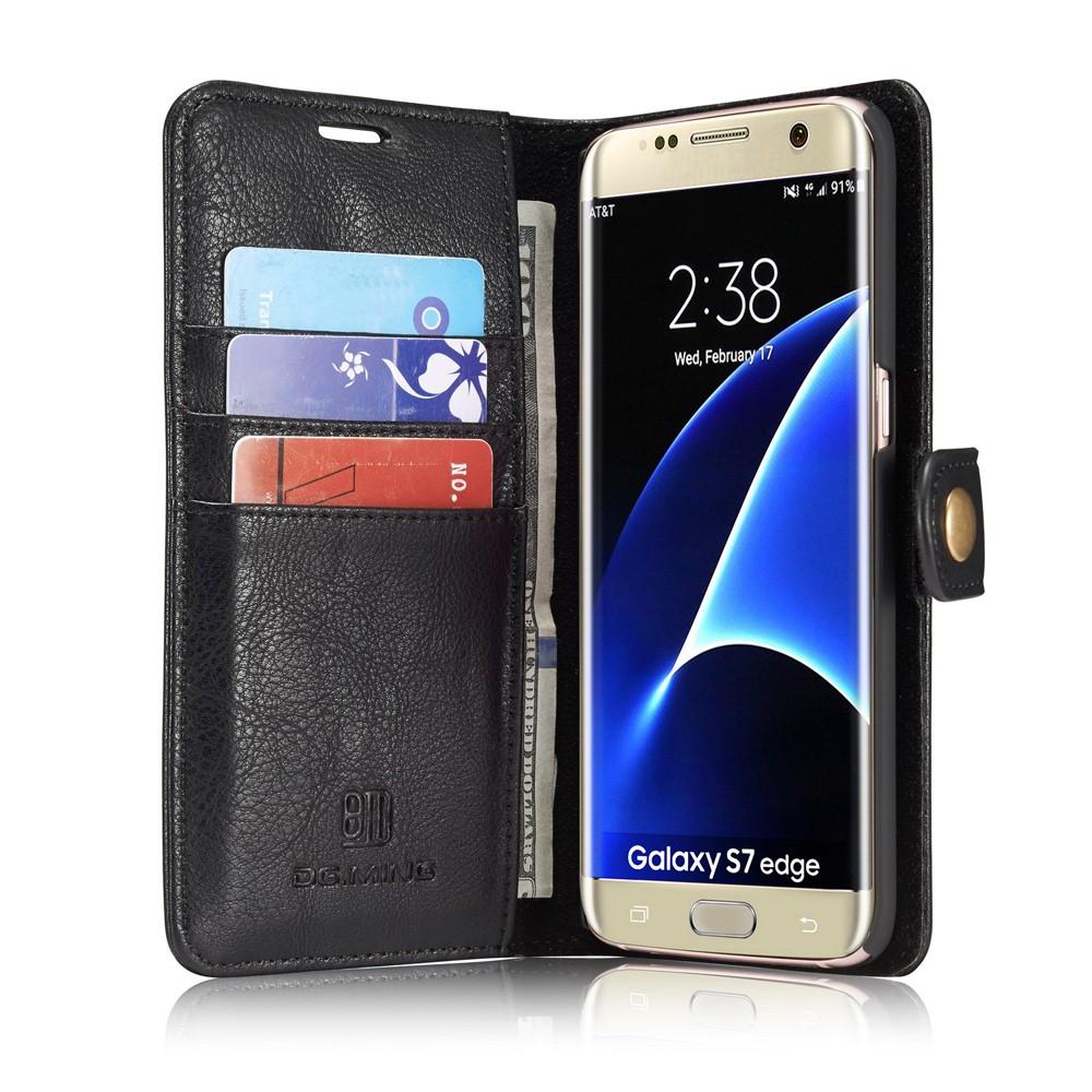 Samsung Galaxy S7 Edge Magnet Wallet Black