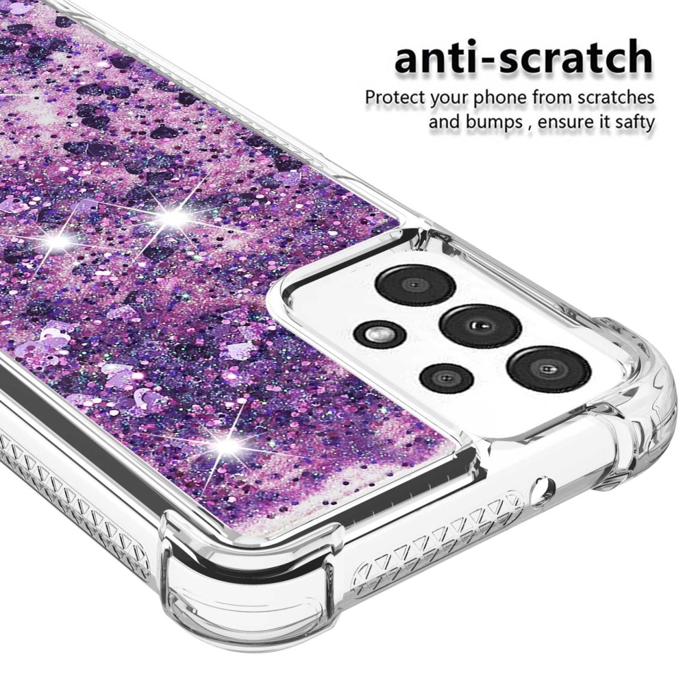 Samsung Galaxy A13 Glitter Powder TPU Case Purple