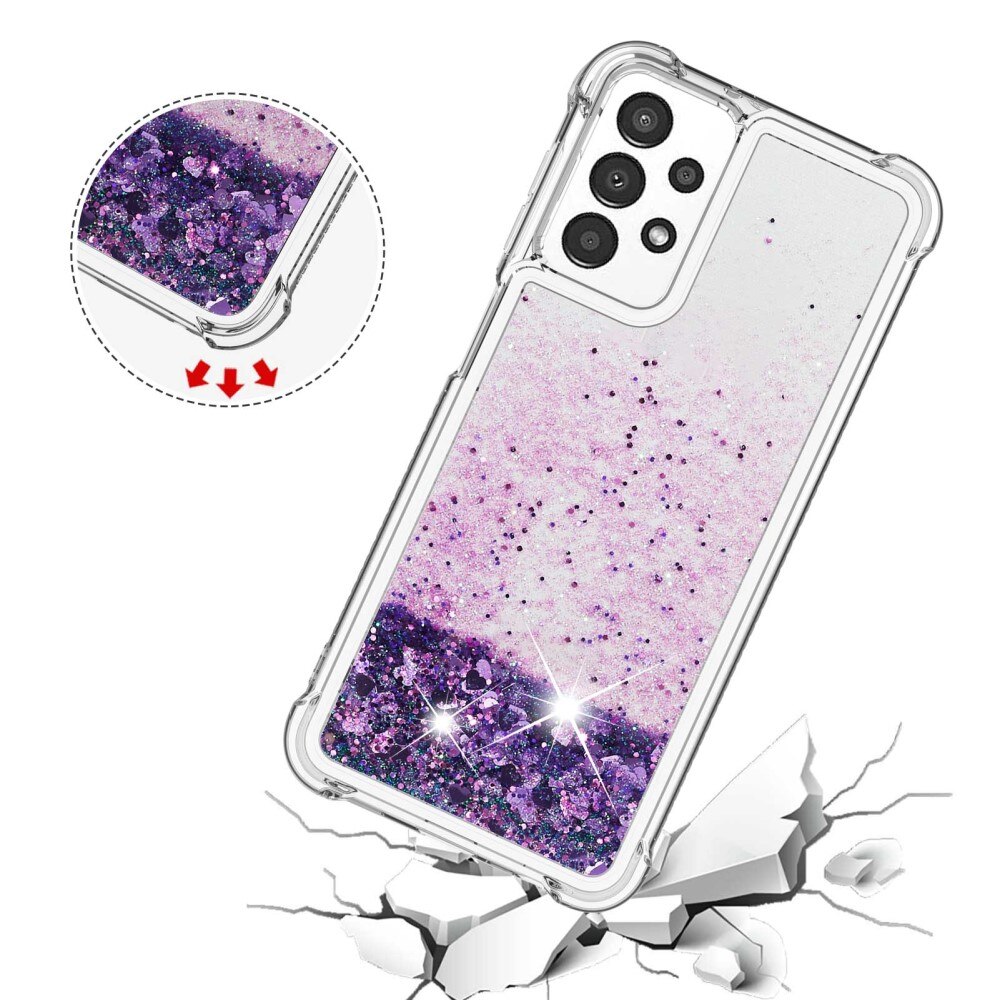 Samsung Galaxy A13 Glitter Powder TPU Case Purple