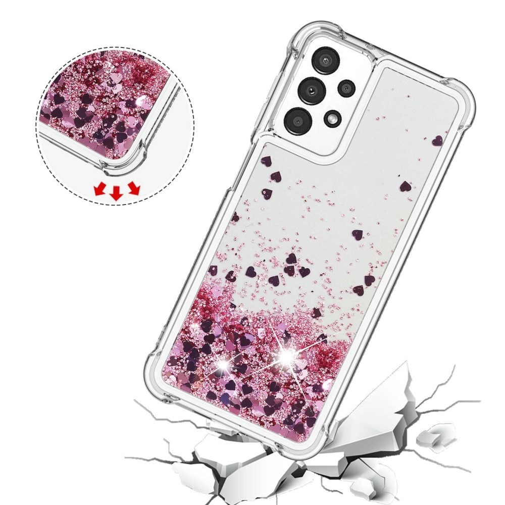 Samsung Galaxy A13 Glitter Powder TPU Case Pink