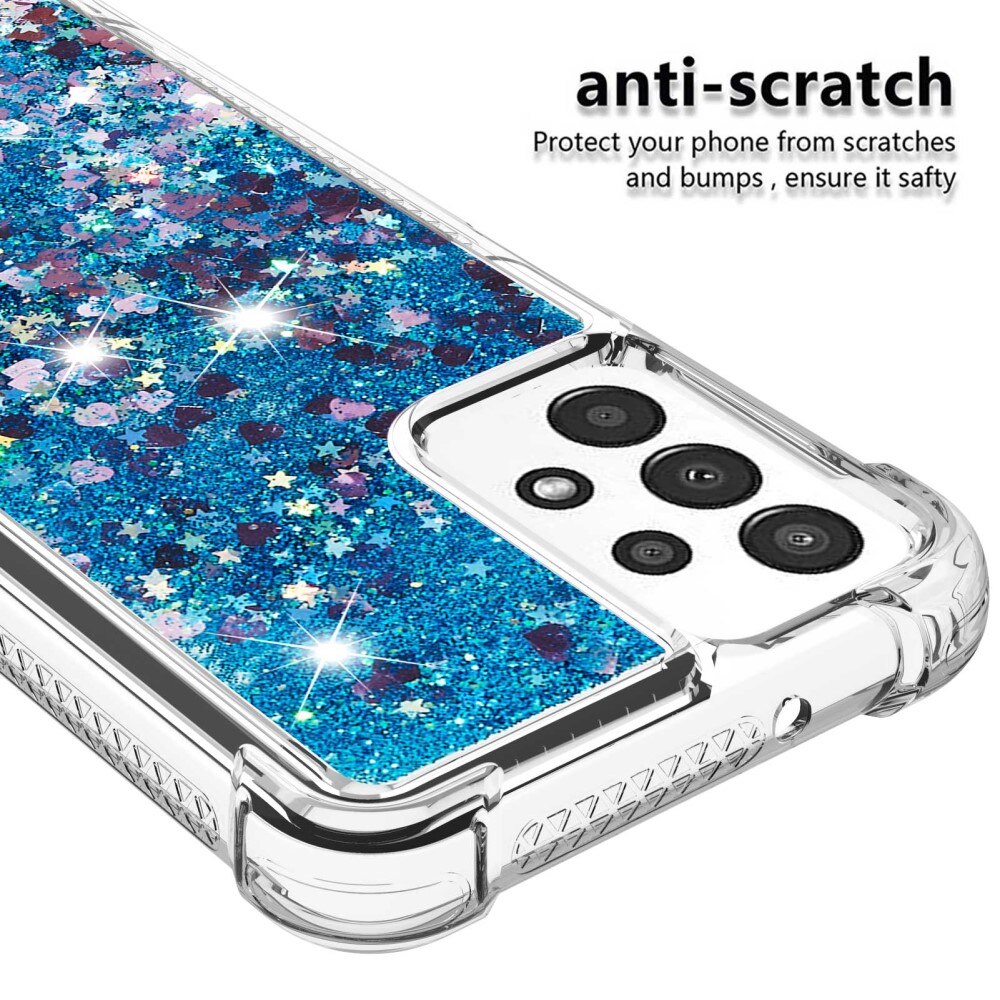 Samsung Galaxy A13 Glitter Powder TPU Case Blue