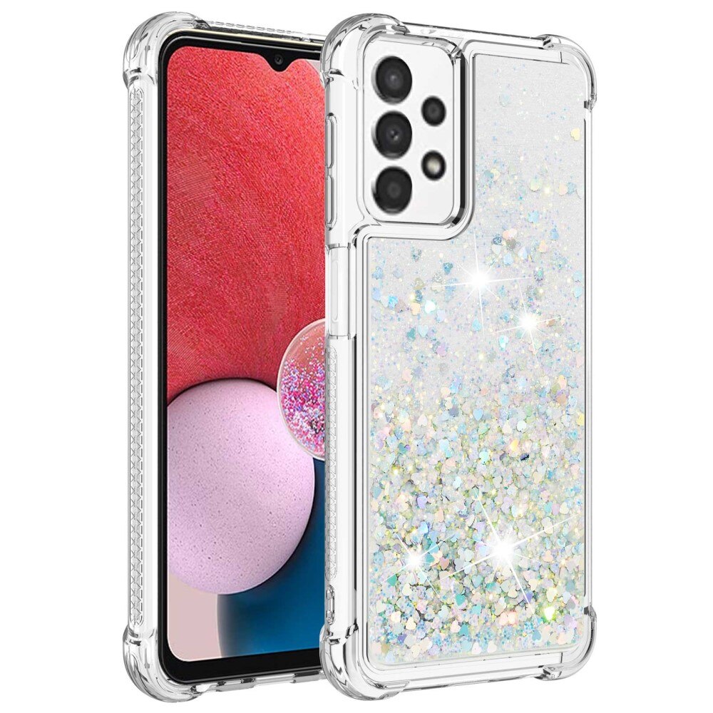 Samsung Galaxy A13 Glitter Powder TPU Case Silver