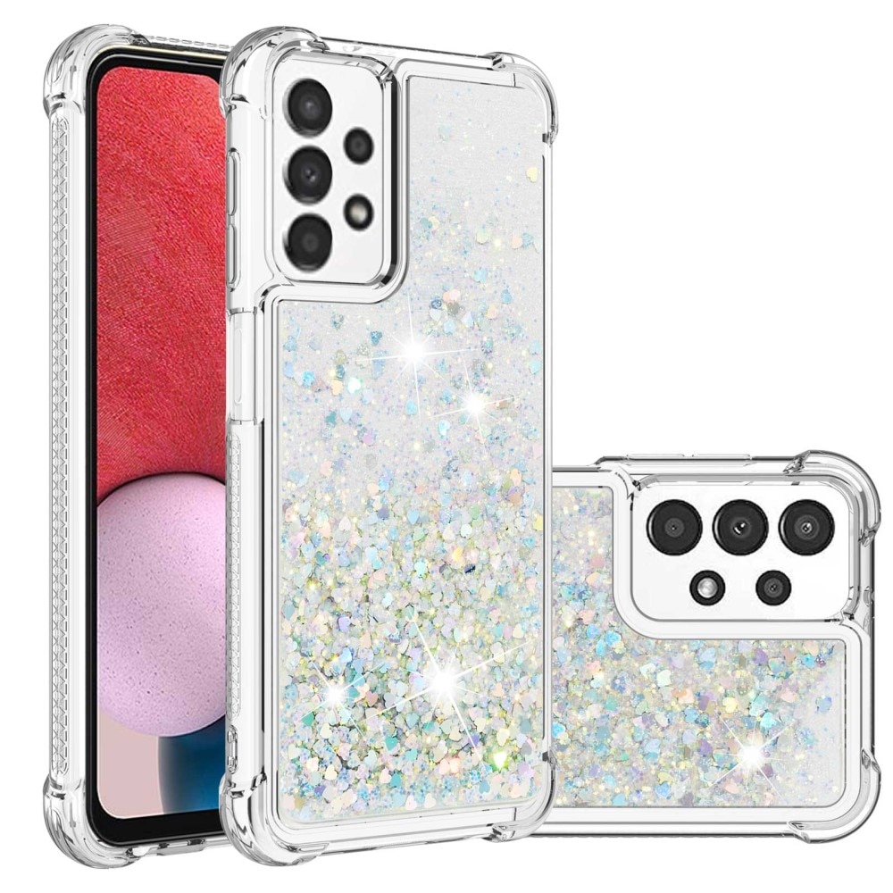 Samsung Galaxy A13 Glitter Powder TPU Case Silver