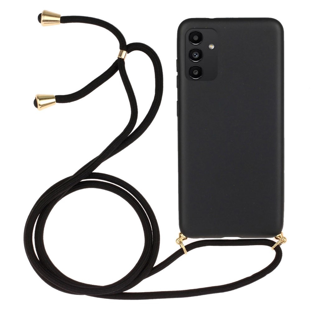 Samsung Galaxy A13 Cover Neck Strap Black