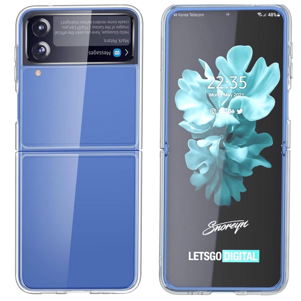 Samsung Galaxy Z Flip 4 Hard Clear Cover Transparent