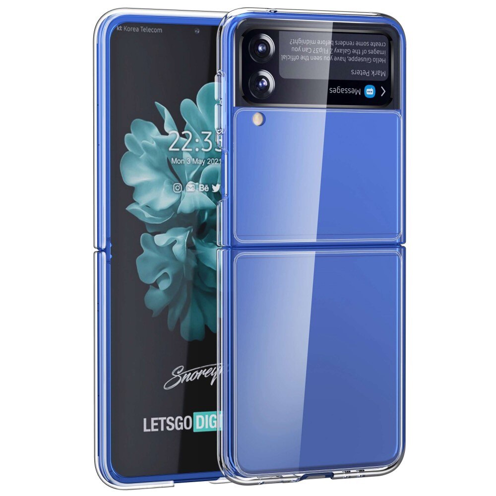 Samsung Galaxy Z Flip 4 Hard Clear Cover Transparent