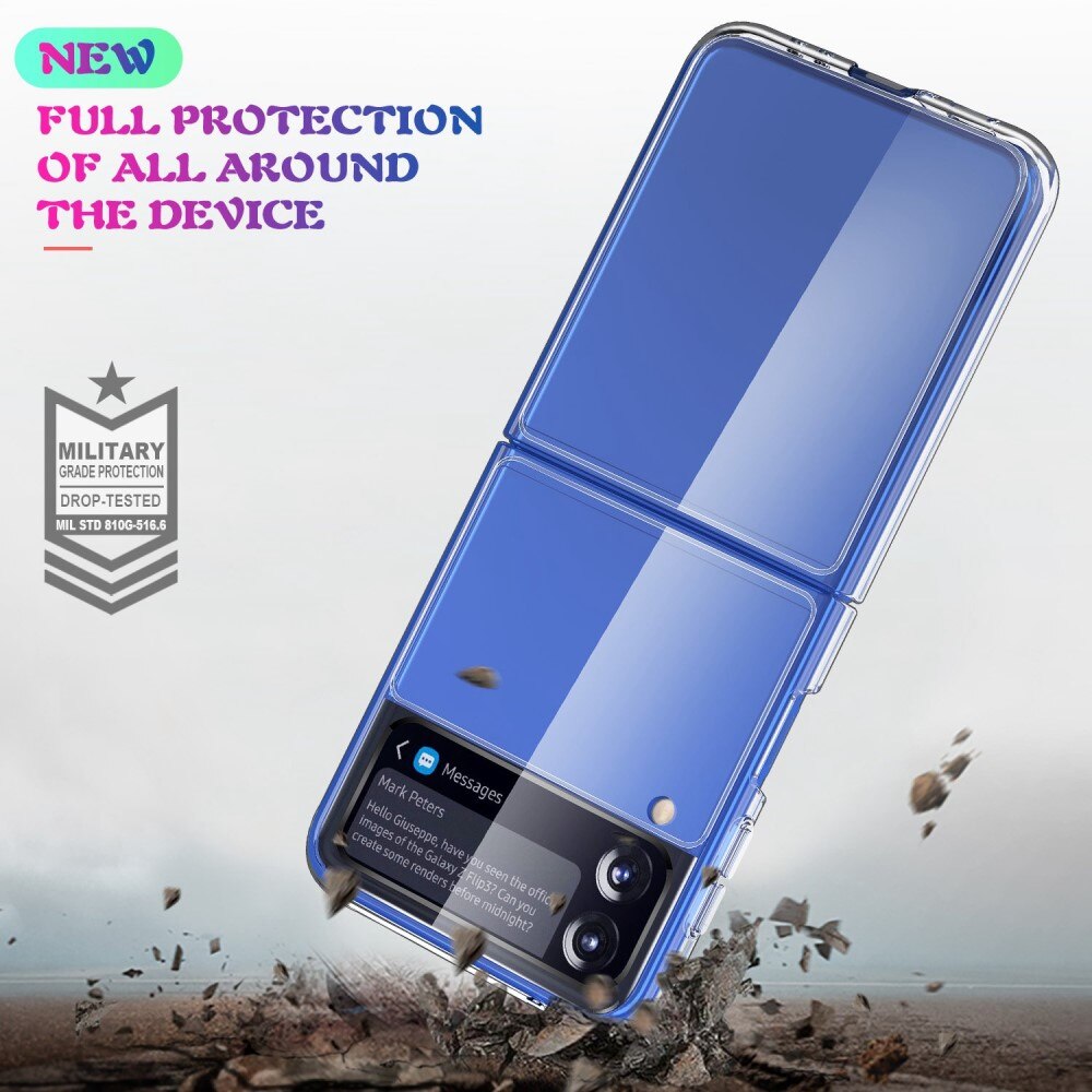 Samsung Galaxy Z Flip 4 Hard Clear Cover Transparent