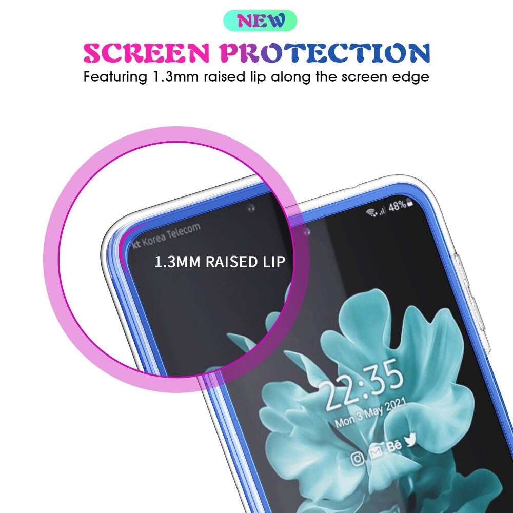 Samsung Galaxy Z Flip 4 Hard Clear Cover Transparent