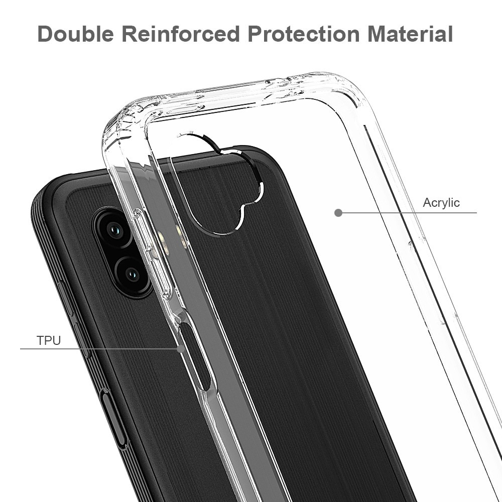 Samsung Galaxy Xcover 6 Pro Crystal Hybrid Case Transparent