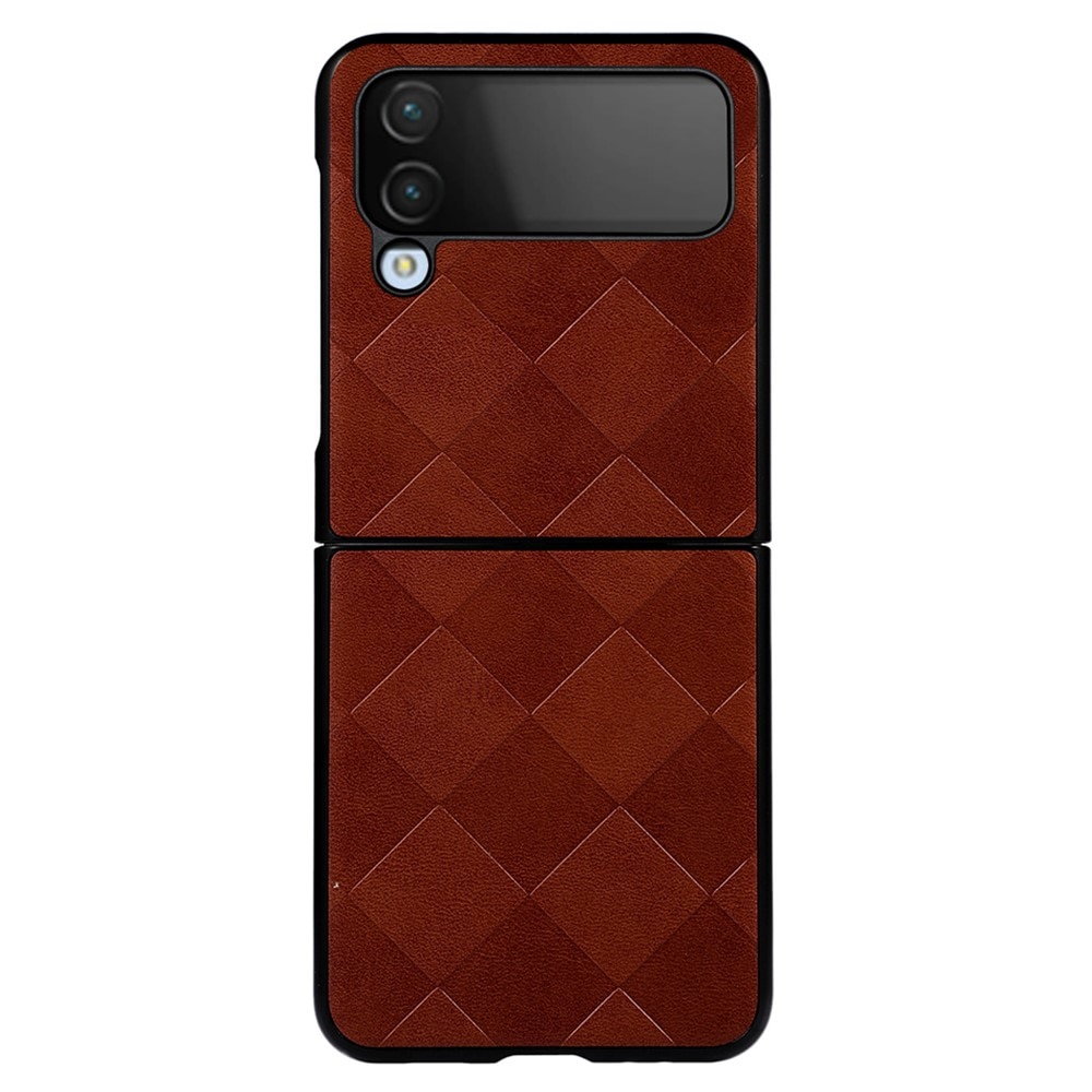 Samsung Galaxy Z Flip 4 Braided Case Brown