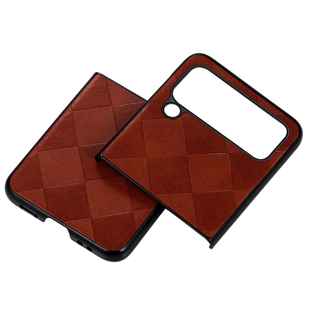 Samsung Galaxy Z Flip 4 Braided Case Brown