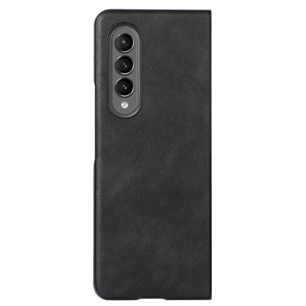 Samsung Galaxy Z Fold 4 Leather Case Black