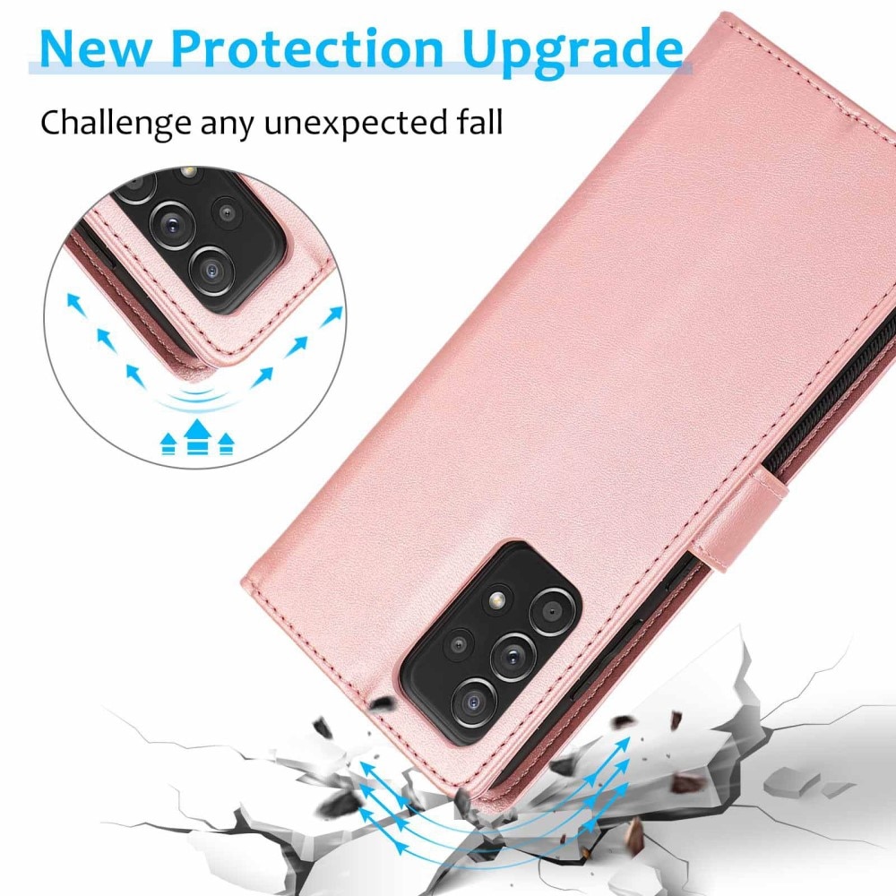 Samsung Galaxy A53 Magnetic Book Cover Pink
