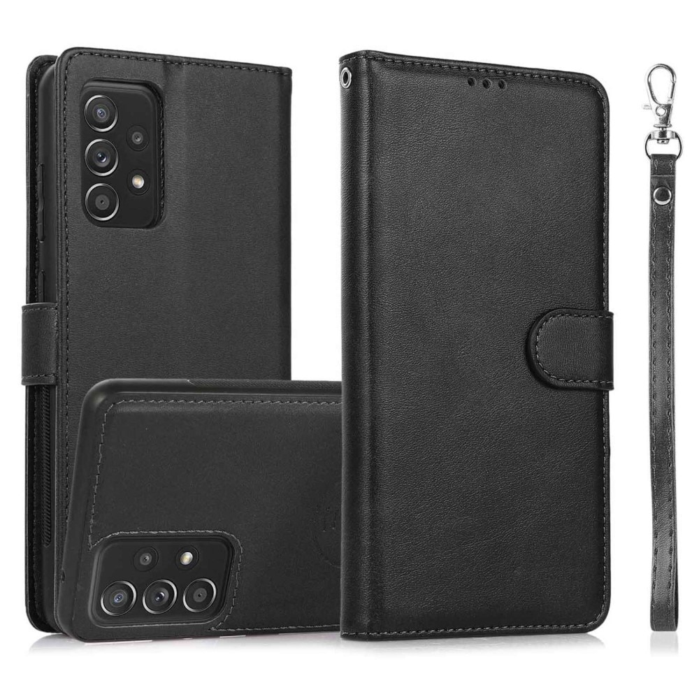 Samsung Galaxy A53 Magnetic Book Cover Black