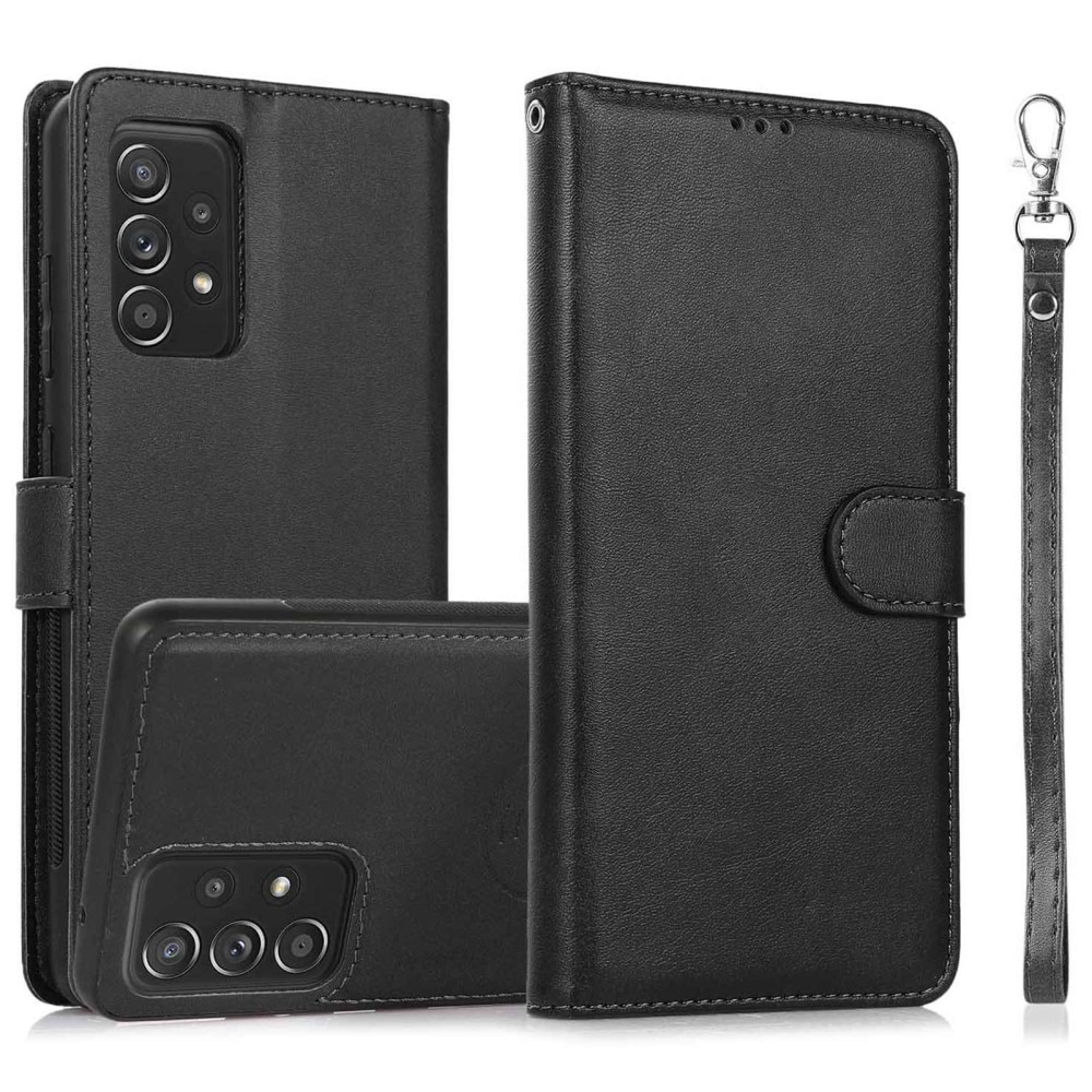 Samsung Galaxy A33 Magnetic Book Cover Black
