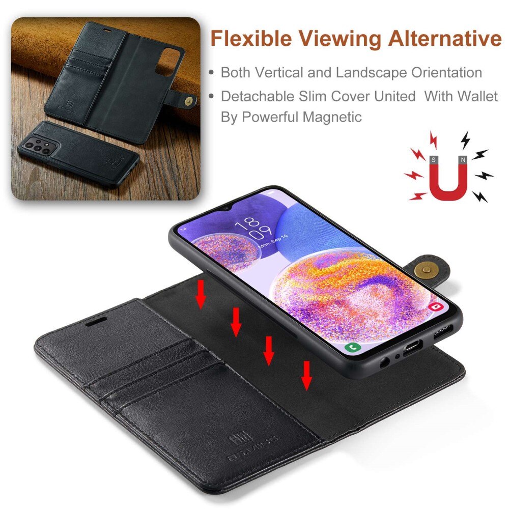 Samsung Galaxy A23 Magnet Wallet Black