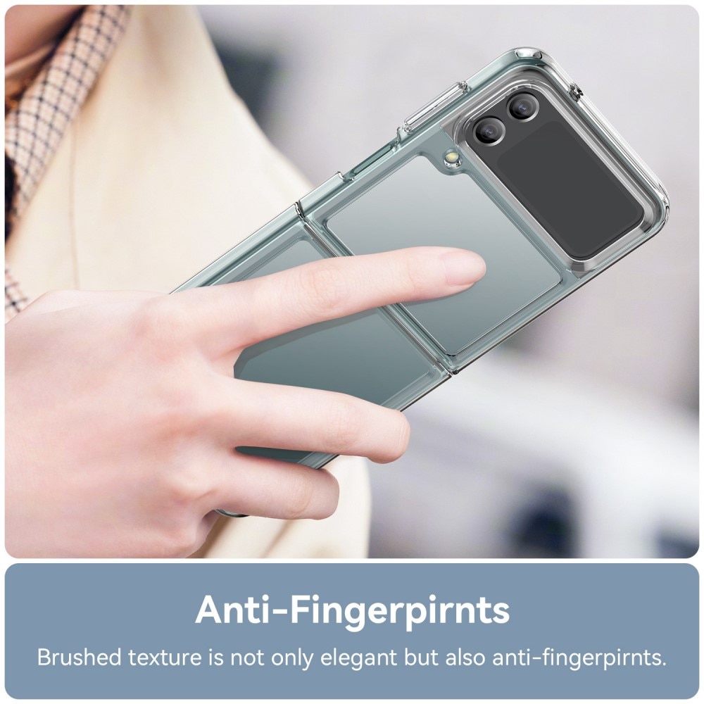 Samsung Galaxy Z Flip 4 Crystal Hybrid Case Transparent