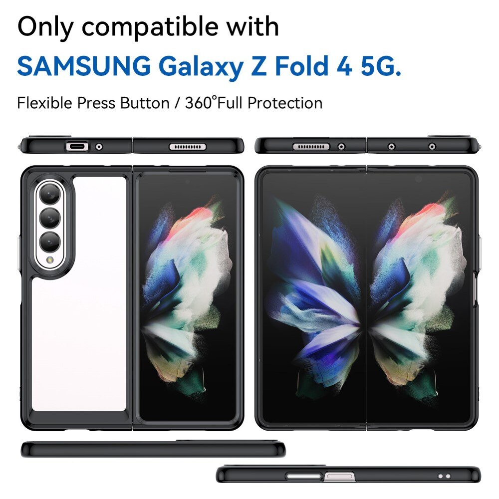 Samsung Galaxy Z Fold 4 Hybrid Case Transparent