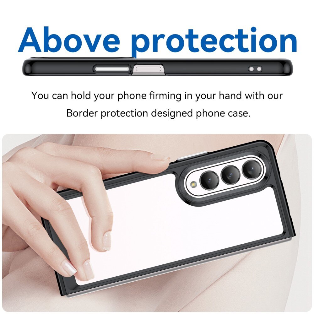 Samsung Galaxy Z Fold 4 Hybrid Case Transparent