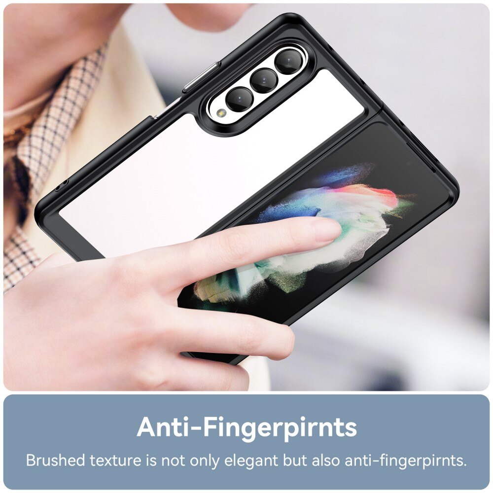 Samsung Galaxy Z Fold 4 Hybrid Case Transparent