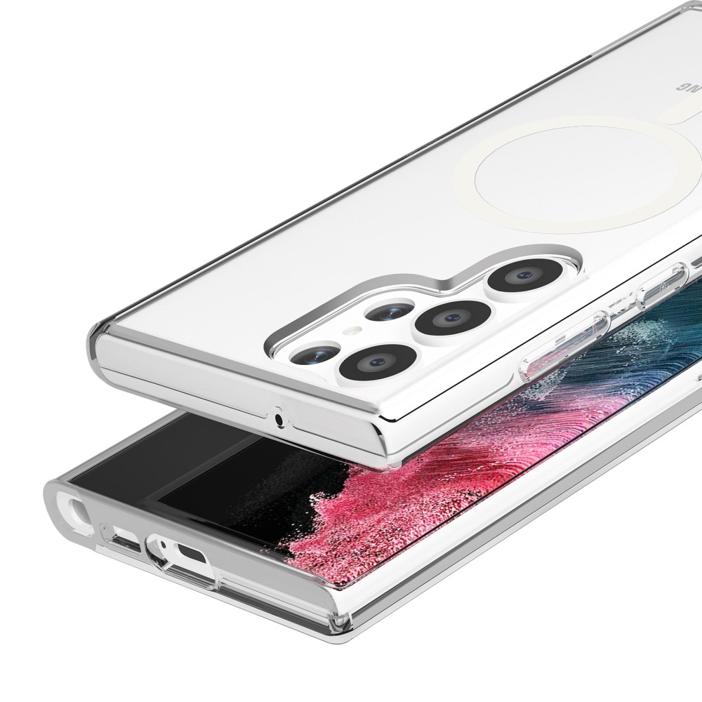 Hybrid Case MagSafe Samsung Galaxy S23 Ultra Transparent