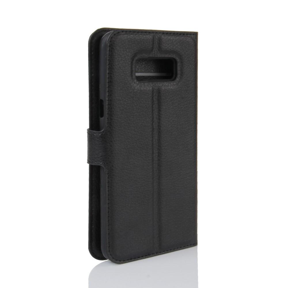 Samsung Galaxy S8 Wallet Book Cover Black