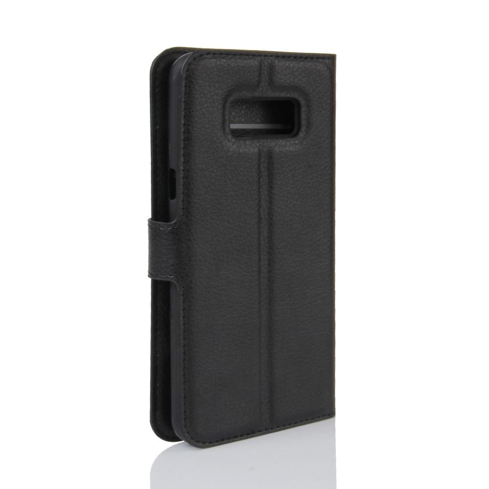Samsung Galaxy S8 Plus Wallet Book Cover Black