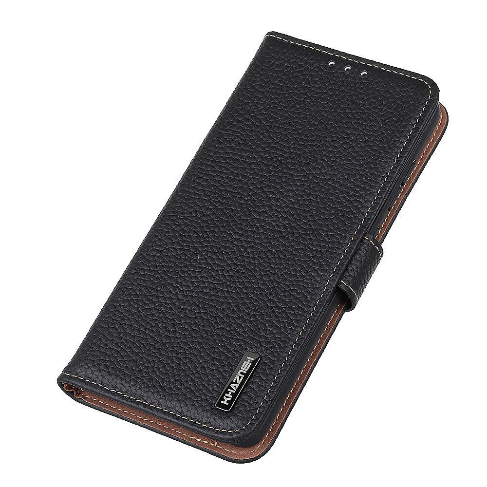Sony Xperia 10 III Real Leather Wallet Black