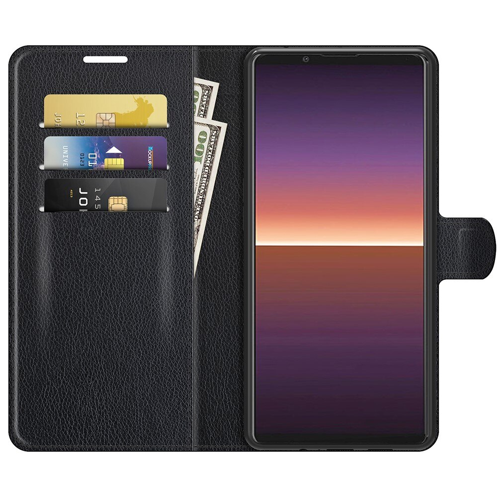 Sony Xperia 1 III Wallet Book Cover Black