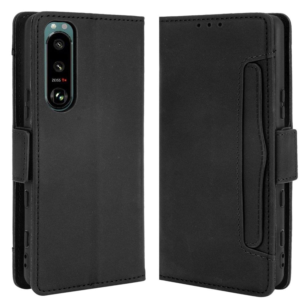 Sony Xperia 5 III Multi Wallet Case Black