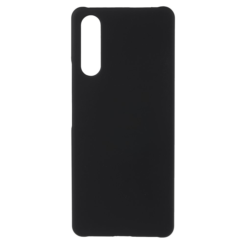 Sony Xperia 10 iV Rubberized Hard Case Black