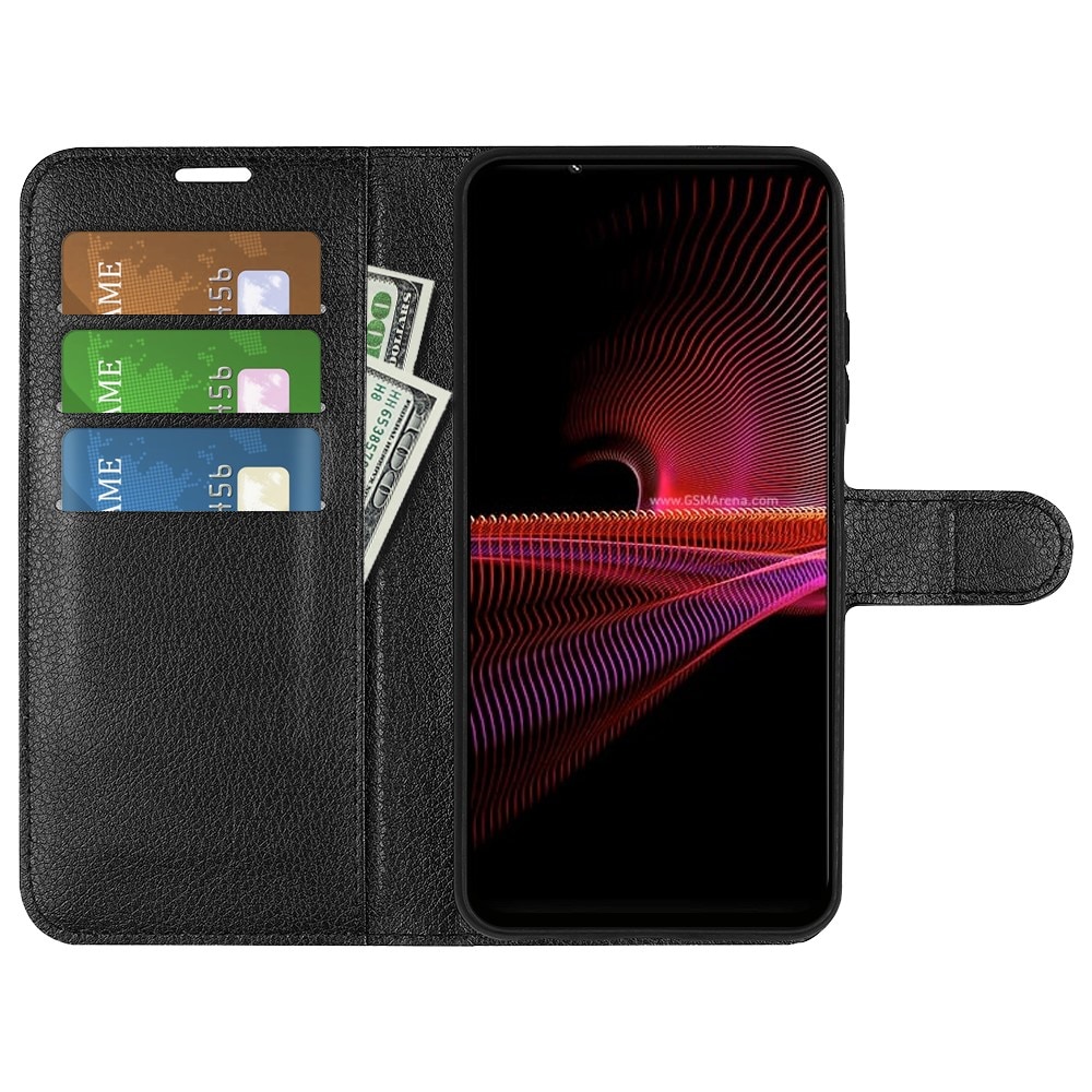 Sony Xperia 1 IV Wallet Book Cover Black