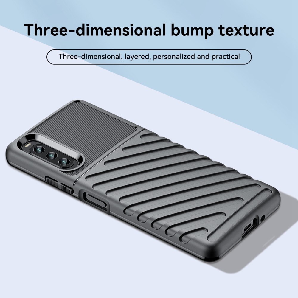 Sony Xperia 10 iV Thunder TPU Case Black