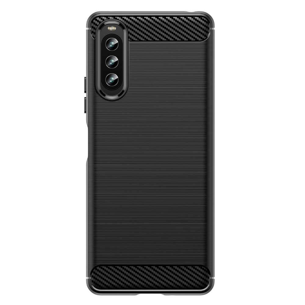 Sony Xperia 10 IV Brushed TPU Case Black