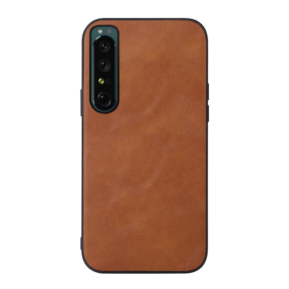 Sony Xperia 1 IV Leather Case Brown