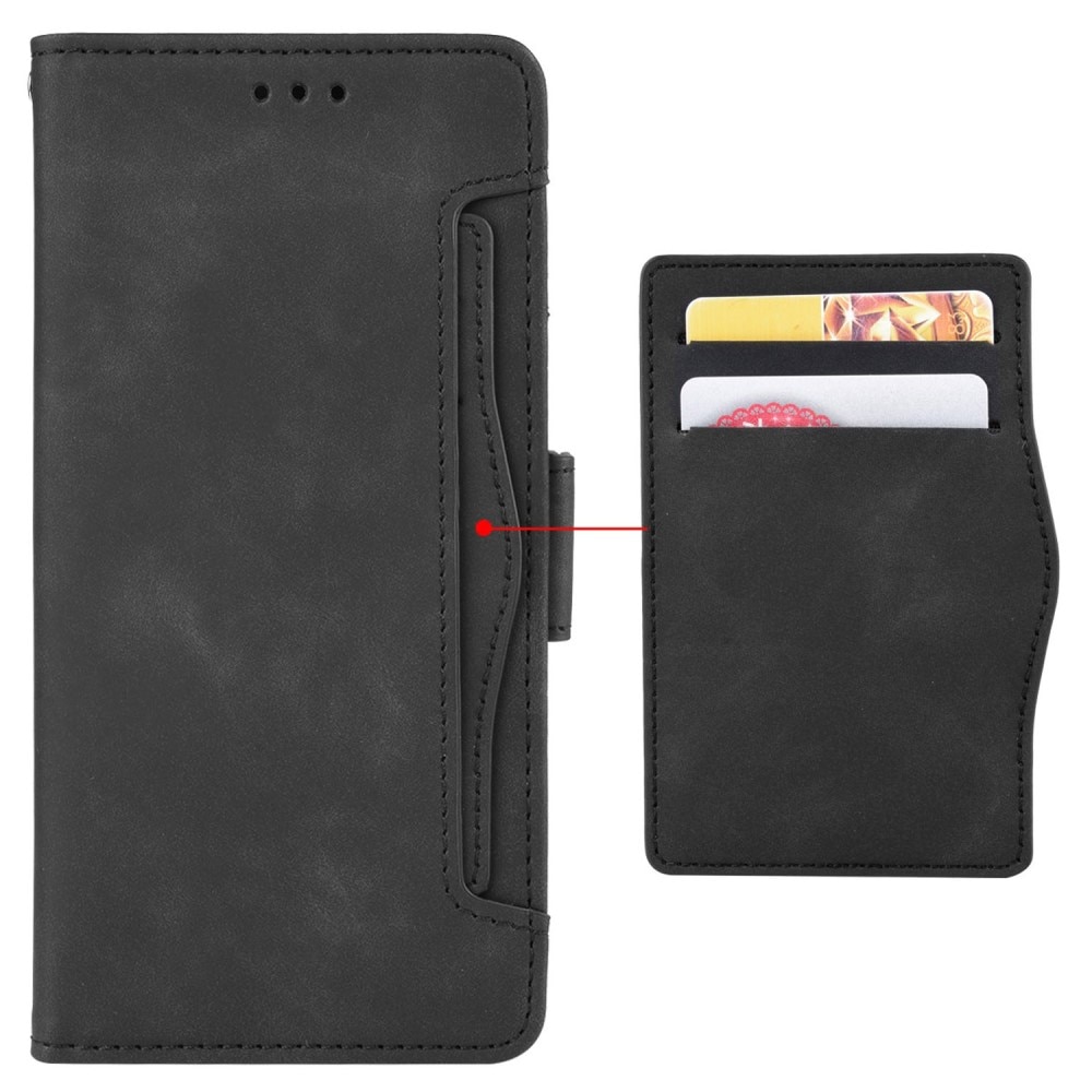 Sony Xperia 10 iV Multi Wallet Case Black