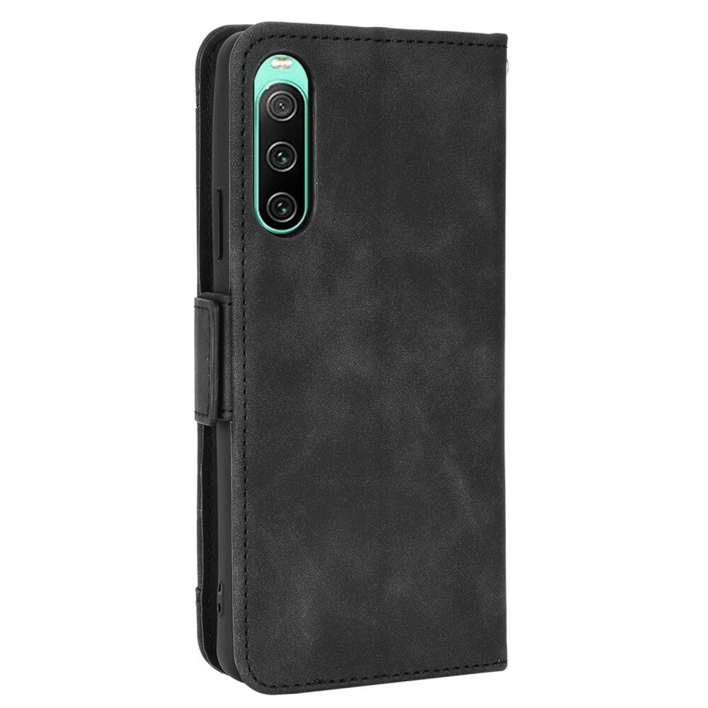 Sony Xperia 10 iV Multi Wallet Case Black