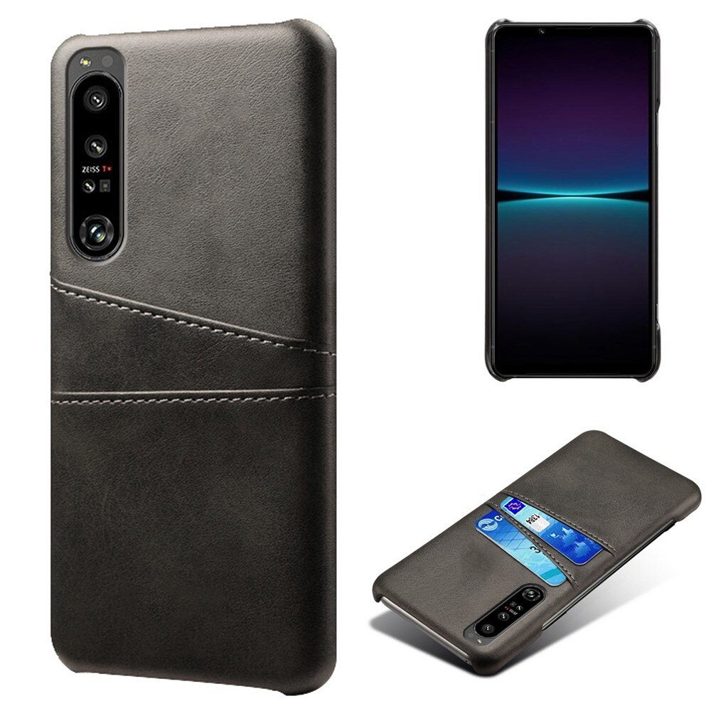 Sony Xperia 1 IV Card Slots Case Black