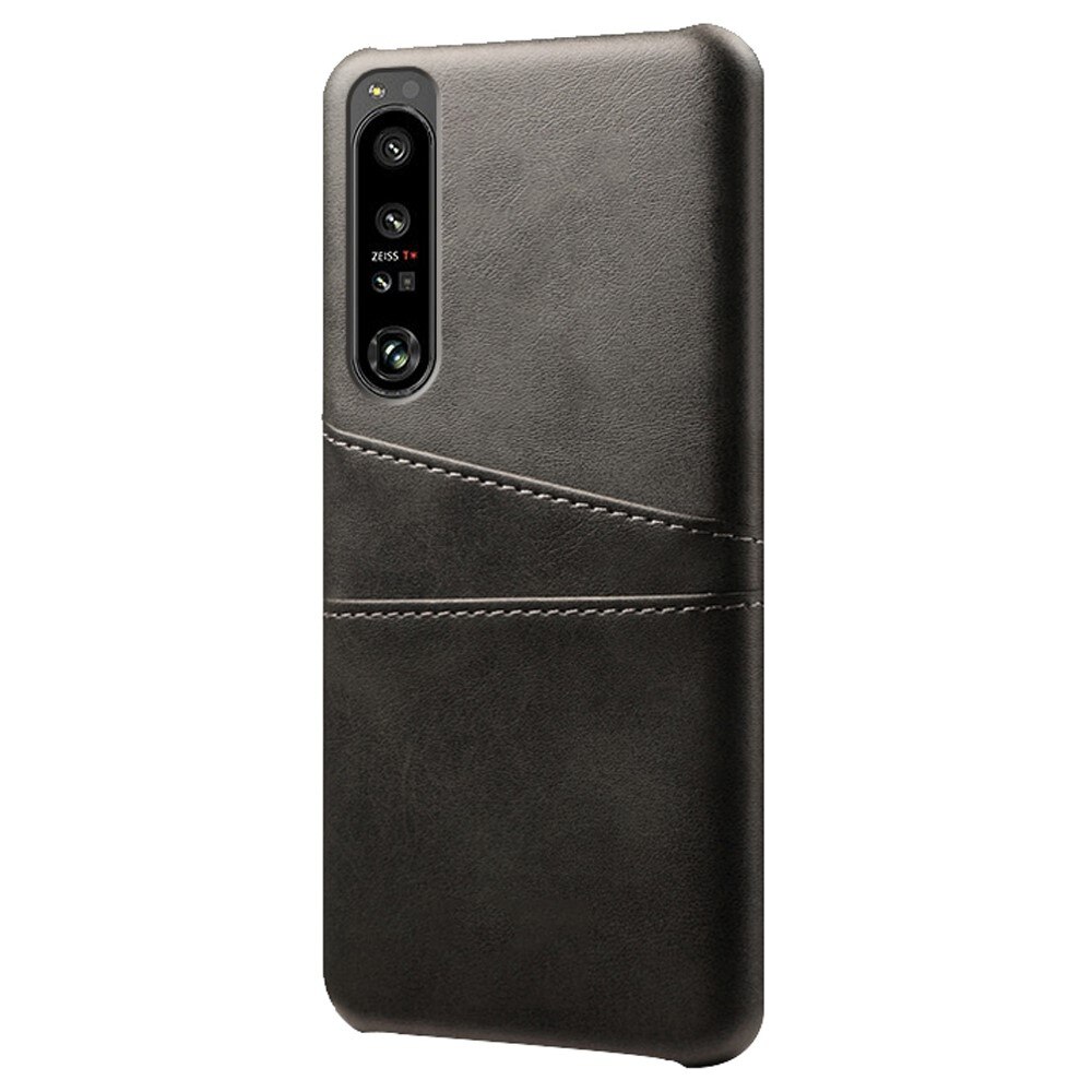 Sony Xperia 1 IV Card Slots Case Black