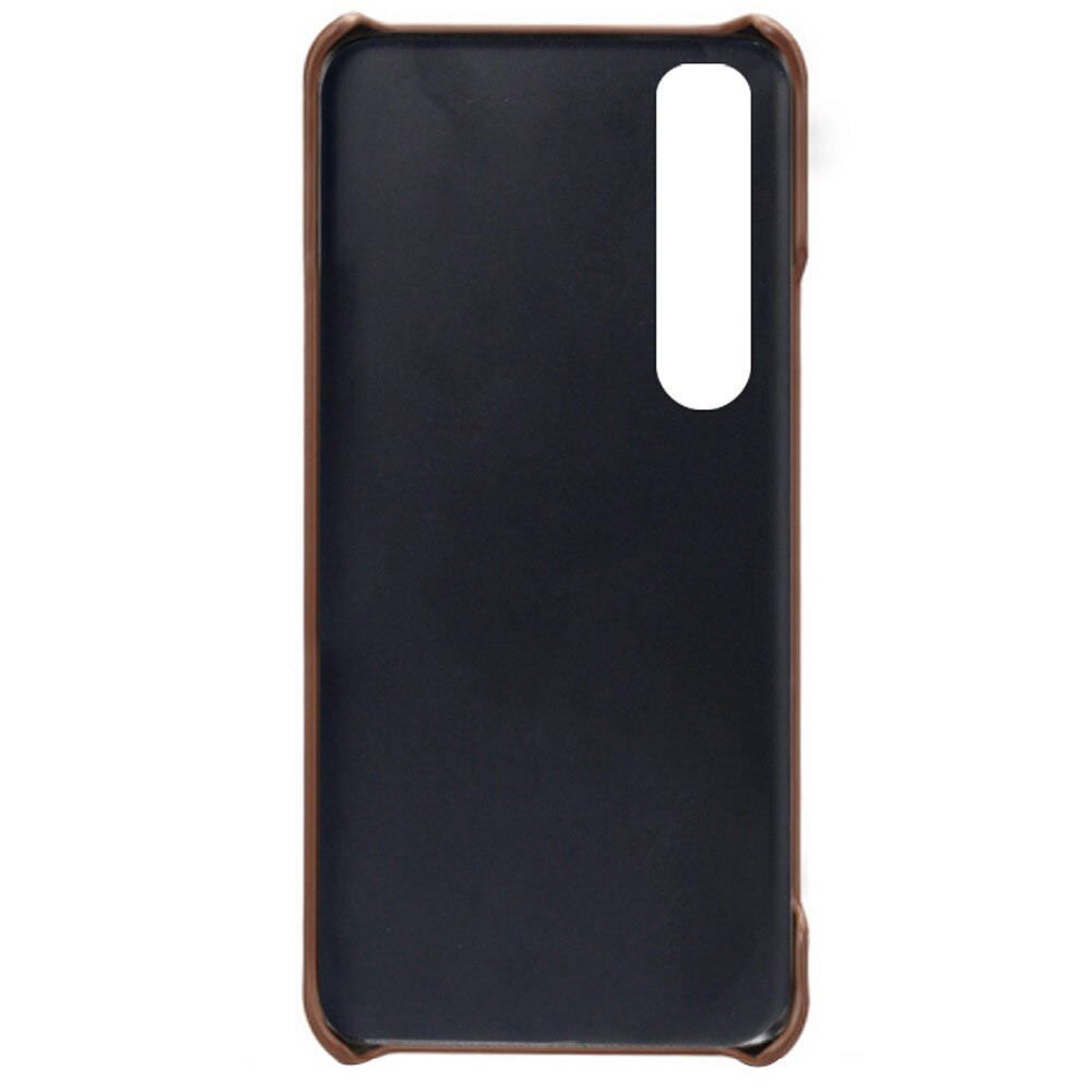 Sony Xperia 1 IV Card Slots Case Brown